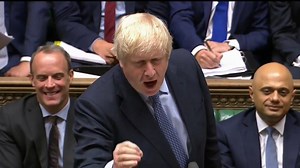 "There's only one chlorinated chicken that I can see in this House and he's on that bench." Boris Johnson taunts Jeremy Corbyn for not supporting a general election. More here: https://bit.ly/2k1NMuX | ITV News