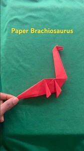 Paper Brachiosaurus That Looks REAL 😱 | DIY Dinosaur