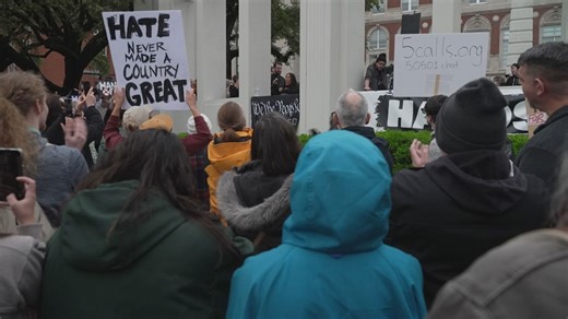 'Hands Off' protest at Dealey Plaza joins nationwide movement against Trump administration policies