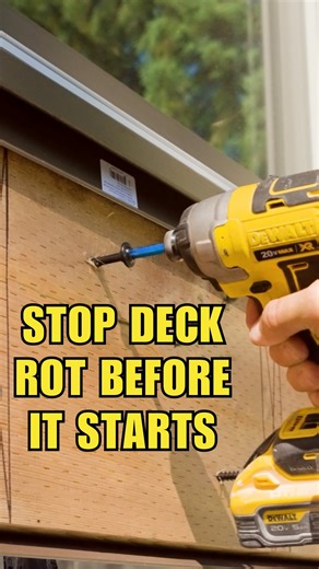 Jeff Thorman | Home RenoVision on Instagram: "Build your deck right the first time and protect your investment with this game changing product. @metwoodbuildingsolutions"