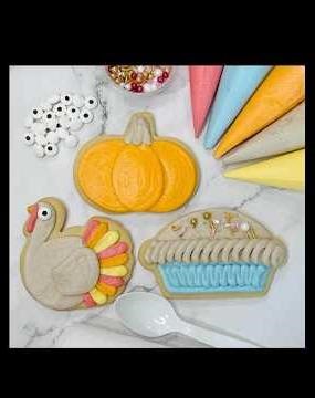 Thanksgiving Cookie Decorating Kit!