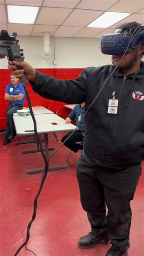 Exploring the future of education at Ohio Technical College! 🚀 Thrilled to witness the immersive experience of Sim Spray VR, presented by Buckeye Educational Systems. Empowering students with cutting-edge technology for hands-on learning in the automotive world. 🛠️ #OTC #SimSprayVR #FutureEducation #ohiotech #ohiotechnicalcollege #skilledtrades #collisionrepair #autobody #handsonlearning #collisiontech #vrtraining #tradeschool #techschool #cleveland #techineducation #bodyshoplife #paintandrefi