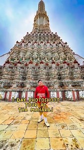 3.4K views · 52 reactions | Check out our suggested 1 Day Photoshoot Tour Itinerary at Tha Maharaj! Now, you can take beautiful photos at landmarks like Wat Arun and Icon Siam wearing Thai traditional costumes! Rent the costumes from Sense Of Thai : Thai Costume Rental, walk or take Chao Phraya Tourist Boat to various attractions and end off with a delicious sunset dinner at Savoey Restaurant! #thailandwithsavoey #bangkok #savoeyrestaurant #thailand | AroiMakMak | Facebook