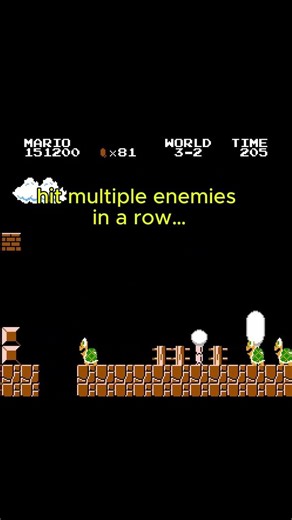 Mario’s Hidden 1-UP Trick in Level 3! #SuperMarioBros #MarioClassic