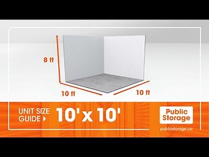 What Can You Fit In A 10x10 Storage Unit? | Public Storage Canada