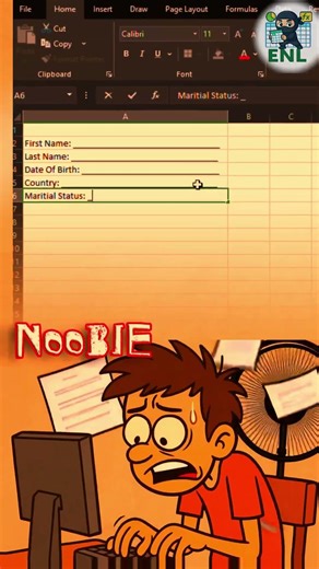 Create Forms in Excel (Basic → VBA)