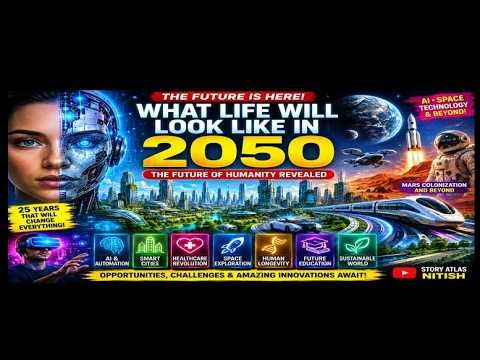 What Life Will Look Like in 2050: The Future of Humanity Revealed 🚀