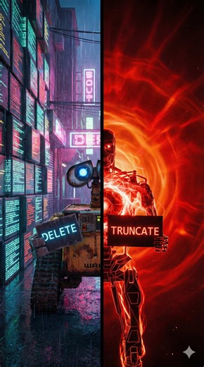 Bạn muốn xóa data trong table, bạn sẽ dùng DELETE hay TRUNCATE? Bạn hay nghe rằng không nên sử dụng SELECT * , liệu bạn có tìm hiểu tại sao dấu * lại khác biệt so với select các cột trong table không? Đôi khi bạn có thấy table rất ít bản ghi nhưng insert vào vẫn chậm không? Vâng, việc chọn câu lệnh dọn dẹp hoặc xóa dữ liệu có thể kéo theo 1 loạt ảnh hưởng mà bạn không ngờ đến #oracle #csdl #fintech #dataengineer #truncate