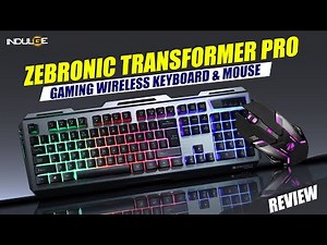 Zeb Transformer Pro│keyboard & mouse combo: Indulge gadgets