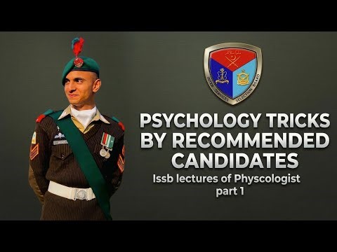 ISSB trick by Recommended candidates | ISSB lectures Part 1 | NISP academy 🦅.