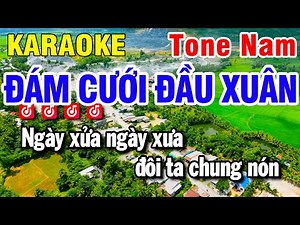 Karaoke Đám Cưới Đầu Xuân Nhạc Sống Tone Nam Beat Hay 2026 | Huỳnh Lê
