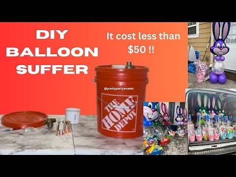 DIY Balloon Stuffing machine