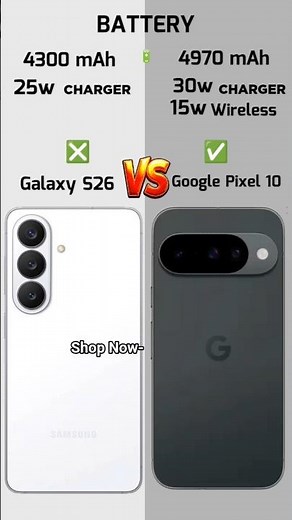 Galaxy S26 Vs Google Pixel 10