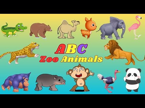ABC Zoo Animals 5TH525 | Alphabet Animals Song for Kids | Kids TV