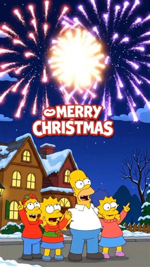 🎄 Simpsons Family Christmas Surprise | Merry Christmas from Homer, Marge, Bart, Lisa & Maggie! 🎆