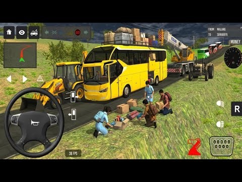 euro coach bus simulator 🥵🚌 || new coach bus simulator part 62 Android gameplay