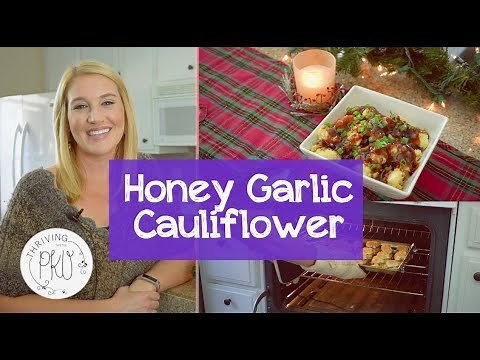 Honey Garlic Cauliflower | PKU recipe