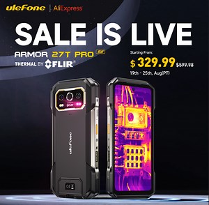Ulefone Armor 27T Pro Launches on AliExpress: Up to 50% Off on Rugged Smartphones, Tablets, and More - Gizmochina