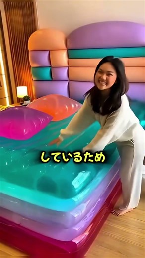 雲の上のような寝心地！未来のベッド