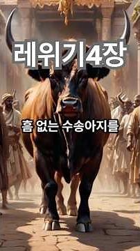 레위기 4장! (Leviticus 4!) #레위기4장 #성경봉독 #성경읽기 #매일성경 #성경 #하나님 #구독 #좋아요 #속죄제 #은혜 #용서 #자유
