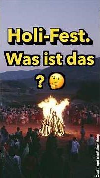 What is the #holi festival? 🎨