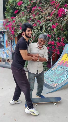 Snehith | Behind every son who runs is a father who taught him how to walk. | Instagram