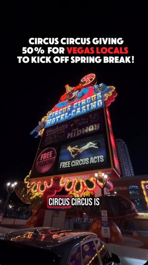 Daniel Leo | @circusvegas is offering 50% tickets to @theadventuredome for Nevada locals on March 15th! A day at Circus Circus/Adventuredome with the... | Instagram