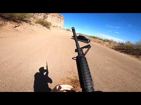 Bushmaster M4 run and gun.