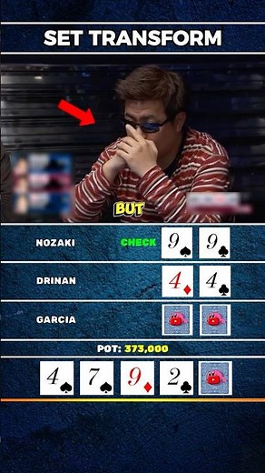 Set vs Set Turns Wild!😨 #poker #pokerstrategy