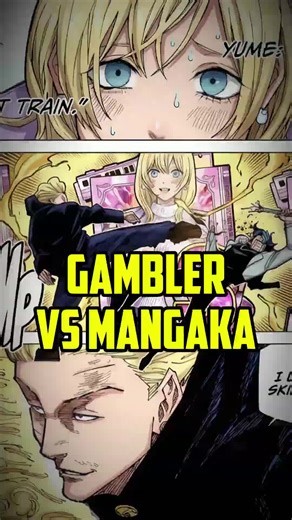 Kinji Hakari vs. Charles Bernard: The Gambler and the Mangaka #anime #animeshorts #jujutsukaisen #jjk