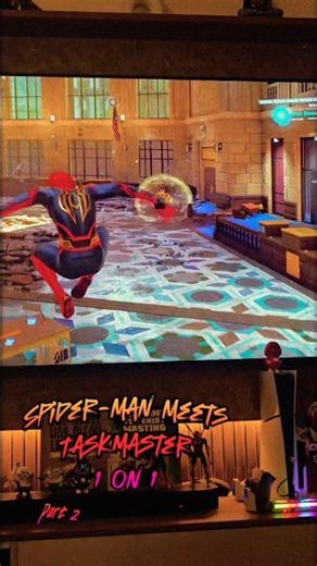 Part 2 - Taskmaster v/s Spiderman - 1 on 1 PS5#spidermanps5 #ps5gameplay #gamingreels #gameplay