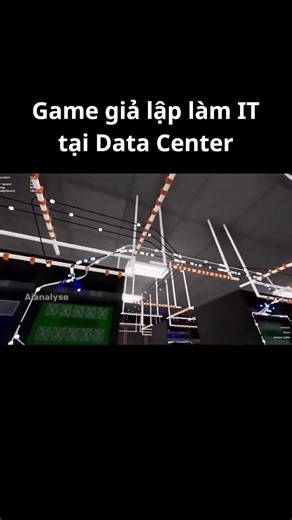 Game giả lập làm IT tại Data Center #shorts