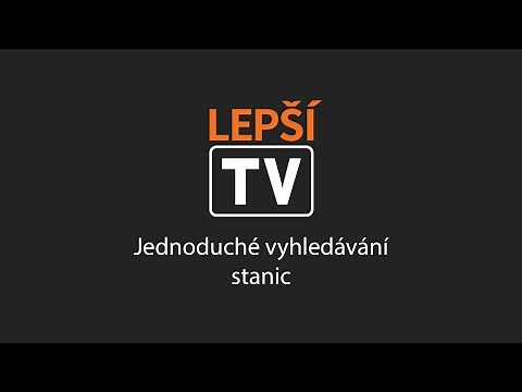 Lepší.TV - Jednoduché vyhledávání stanic
