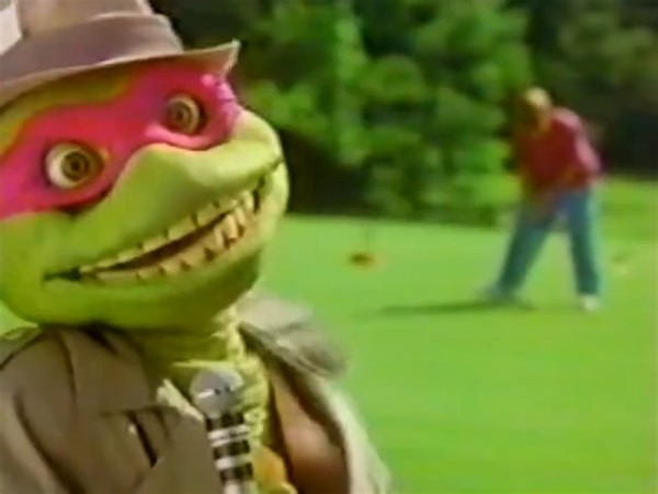 In the early '90s, the Ninja Turtles branched out from action figures to offer their own mini golf and basketball sets. They were ambitious! | Dinosaur Dracula