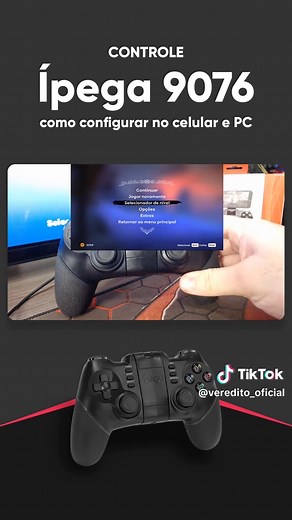 Como Configurar o Controle Ípega 9076 no Celular e PC