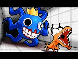 BLUE + DOORS = RAINBOW DOORS! (Minecraft)