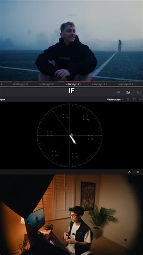 Jonathan Timothy Kim on Instagram: "DAY 13/60: COLOR60 How are you liking the series so far? Had to split this vectorscope video into two parts, so part two drops tomorrow. Instagram caps Reels at three minutes if you want them pushed to new viewers. The vectorscope is one of the most important tools to get comfortable with. It’s great for dialing in white balance (as shown here), keeping saturation in check, and lining up accurate skin tones. #colorgrading #colorgrade #howto #davinciresolve #ed