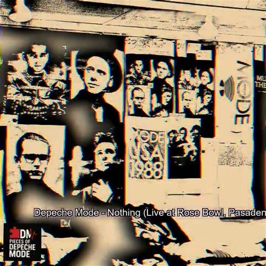 Depeche Mode – Nothing （Live at Rose Bowl, Pasadena, CA — June 18, 1988）