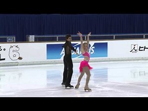 ISU 2014 Jr Grand Prix Aichi Short Dance Elliana POGREBINSKY / Alex BENOIT USA