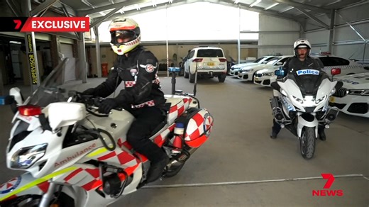 202K views · 3K reactions | NSW Ambulance operates six motorcycle paramedics in Sydney who serve as first responders in emergencies, navigating through narrow streets and traffic to reach patients quickly. | 7NEWS Sydney | Facebook
