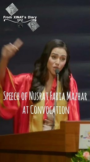 Nusrat Faria Mazhar|| #speech #convocation2024 #bd