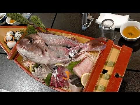 動く鯛の活き造り！