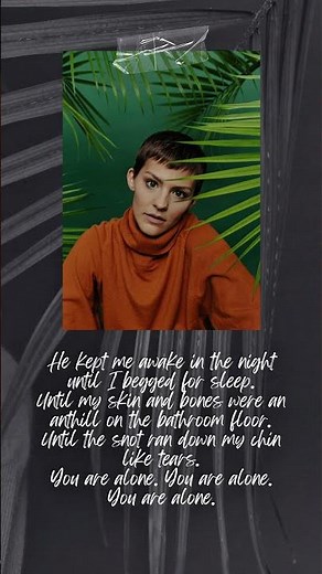 An excerpt from NIGHTBIRDE’s poem “a break in the treeline” is now up on the nightbirde website.