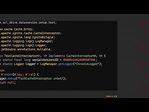 How to Define CacheInterceptors in XML for Apache Ignite Configuration