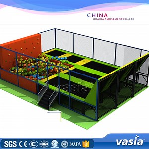 [Hot Item] Children Jumping Bed Trampoline Park Amusement Equipment