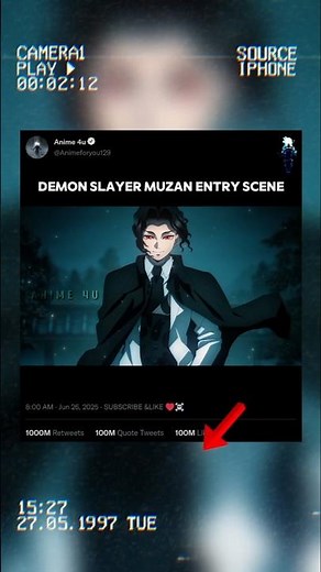 DEMON SLAYER MUZAN ENTRY SCENE