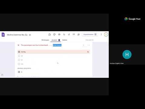 Marlins for Cruise Ship 10 = Practice Test Grammar and Reading