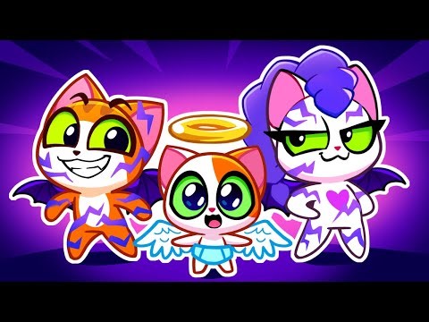 Demon Family Day | My Demon Dress Up Game | Cartoons | Purr Purr