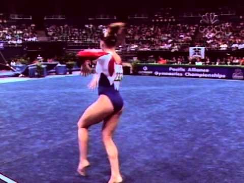 Carly Patterson - Floor Exercise - 2004 Pacific Alliance Gymnastics Championships
