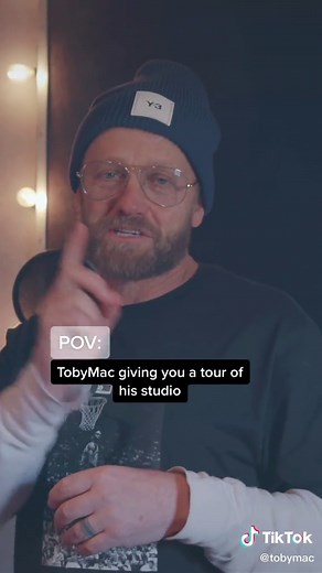 It’s my favorite mic 🎙 #studiotour #studio #makingmusic #music #tobymac #inthestudio